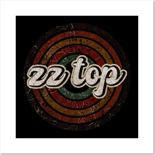 zz top vintage design on top Posters and Art